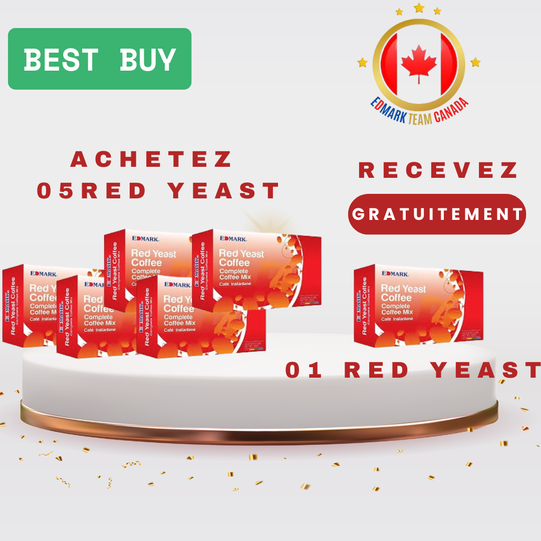 05 red yeast pour 01 gratuit